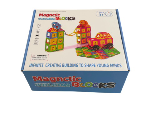 Magnetic Building Blocks – 118 Pieces