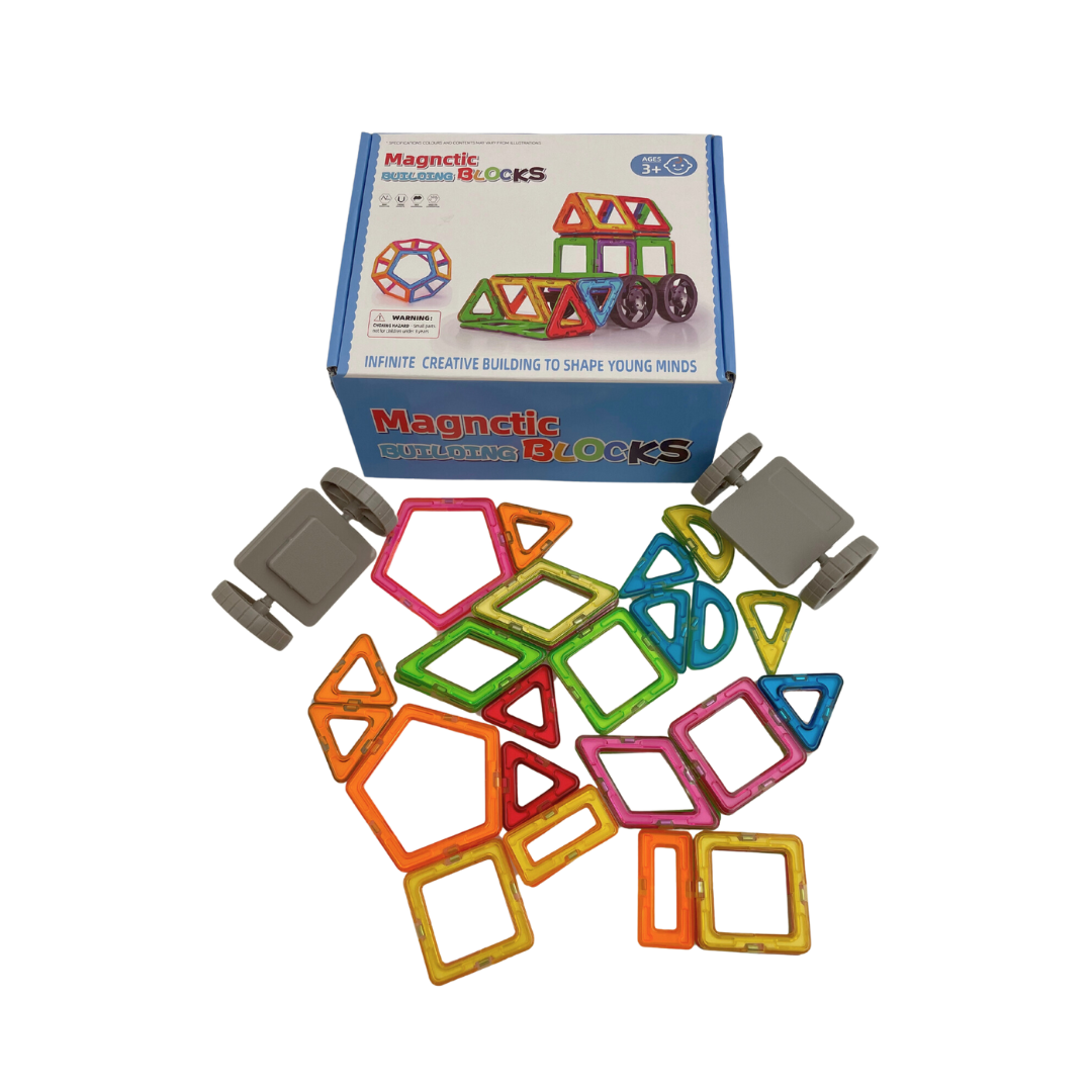 Magnetic Building Blocks – 88 Pieces