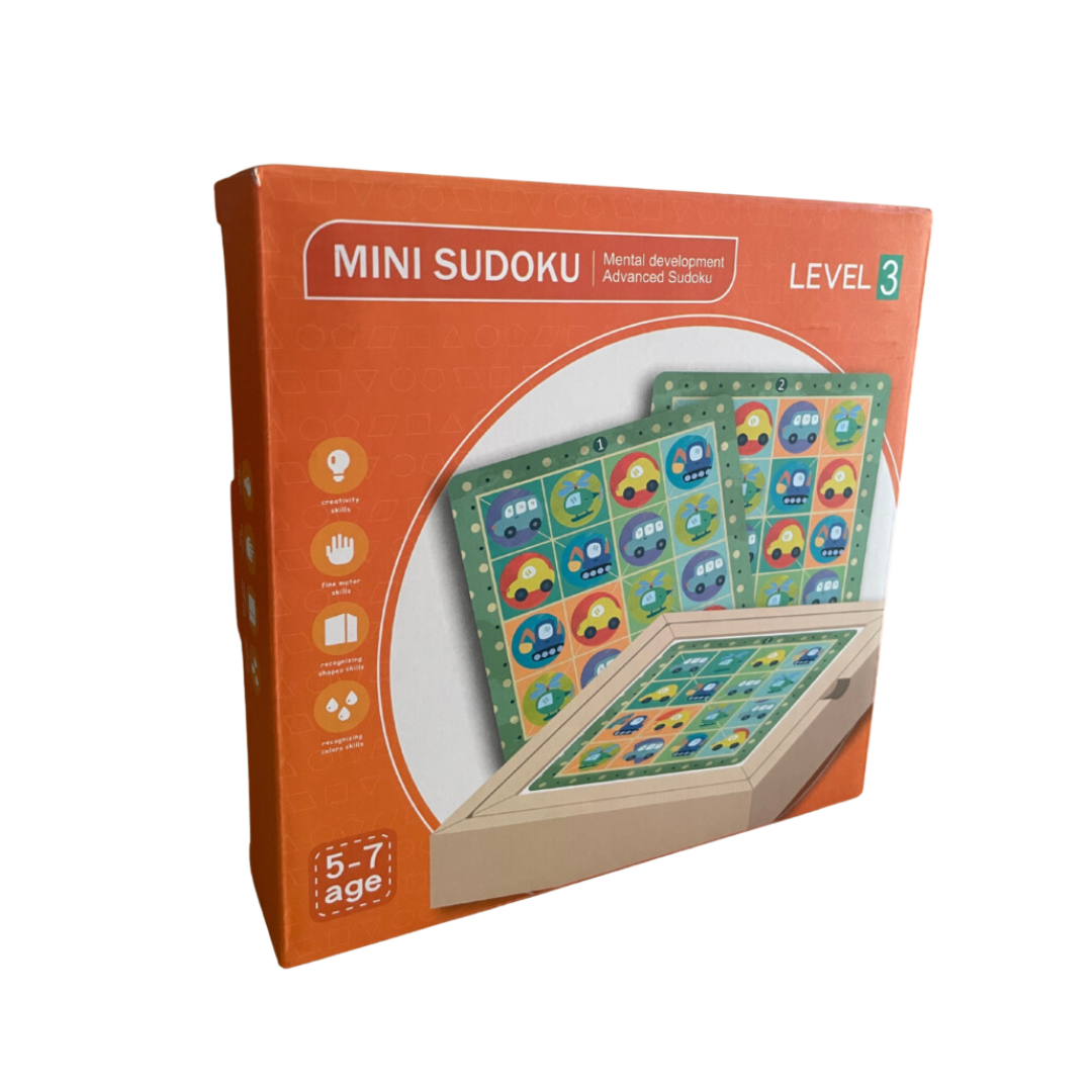 Mini Sudoku (level 3) 5 – 7 years