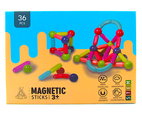 Magnetic Sticks (36 sticks)